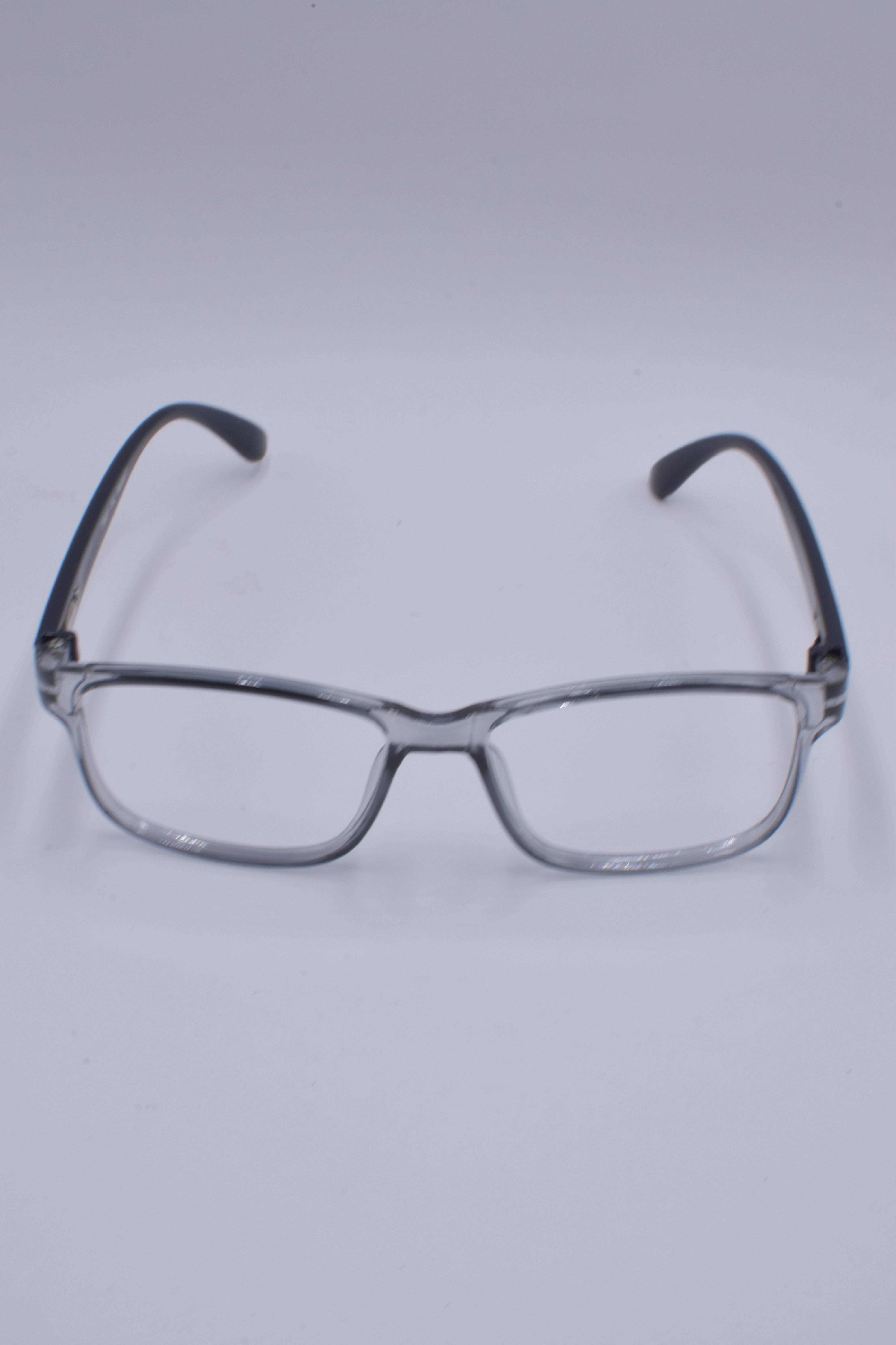 vision plus gloss gray and dark blue frame